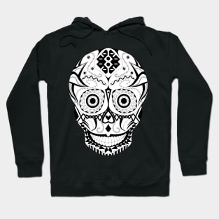 white death mask ecopop Hoodie